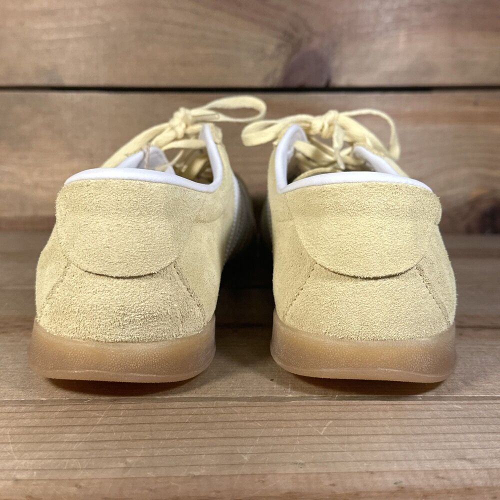 NEW Womens 11 Adidas Gazelle Lo Pro “Almost Yellow Cloud White Gum” Shoes JR8894 - Picture 4 of 8
